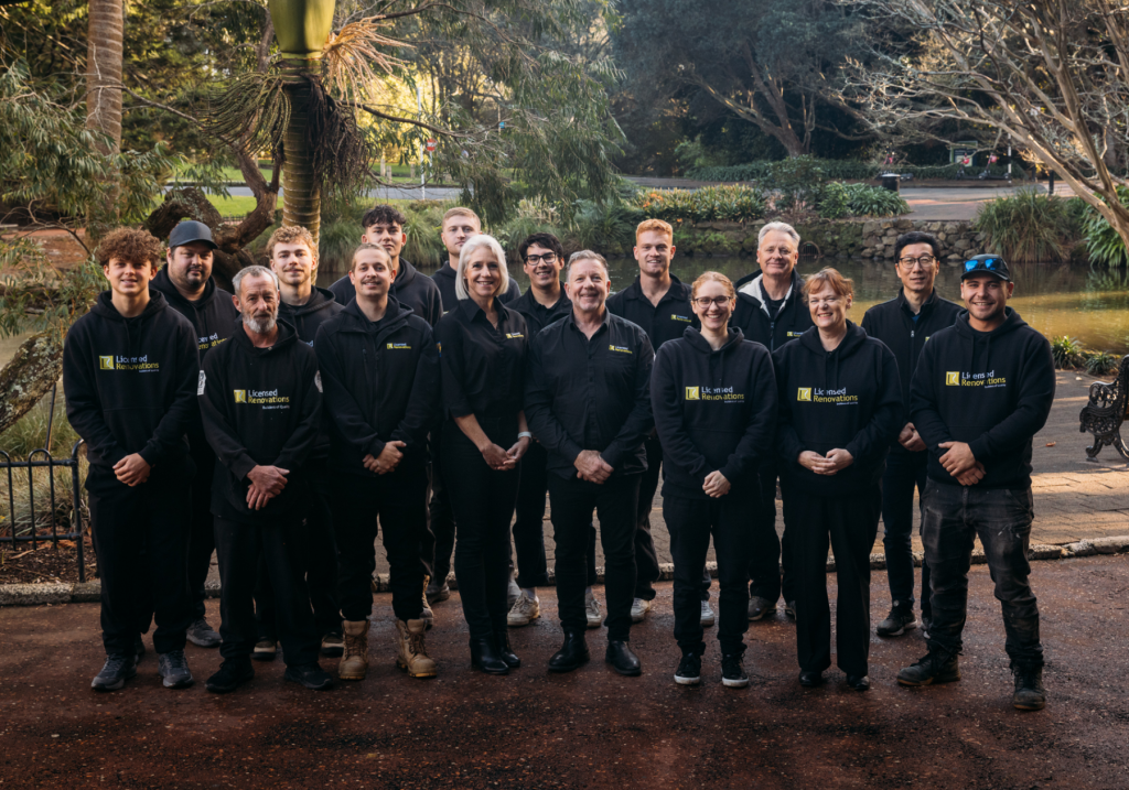 Licensed Renovations team.
