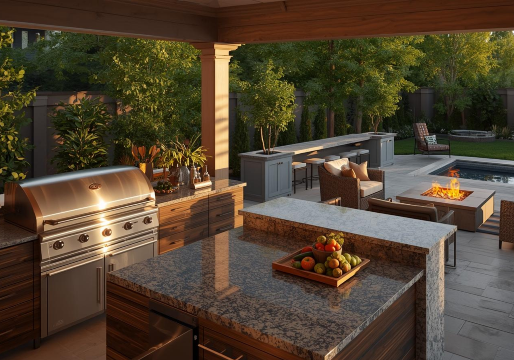 Outdoor kitchen